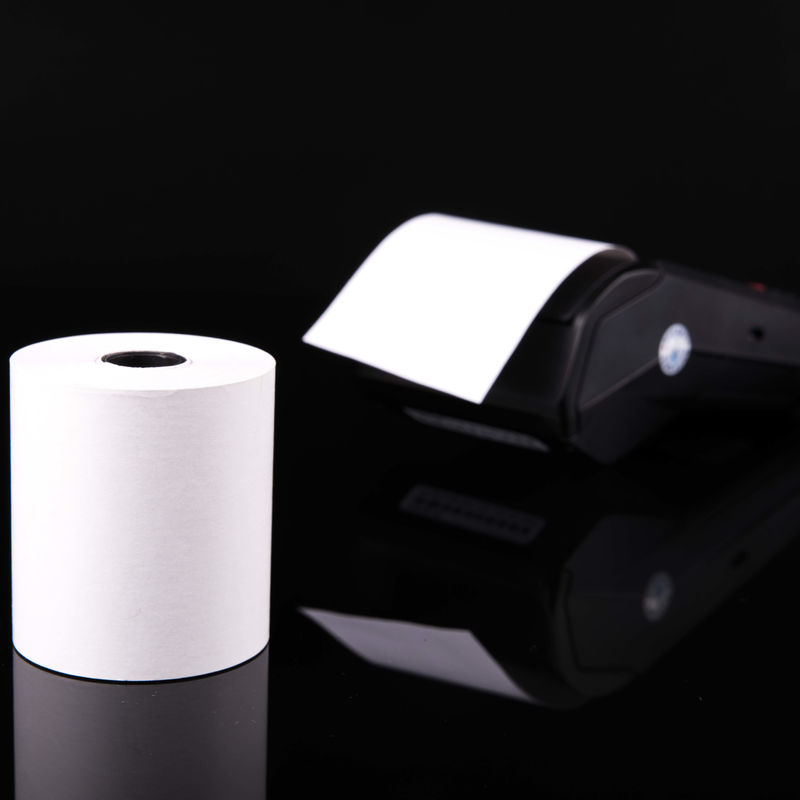 ATM Roll Good A Grade Whiteness Jumbo Thermal Paper Made From 100% Virgin Wood Pulp