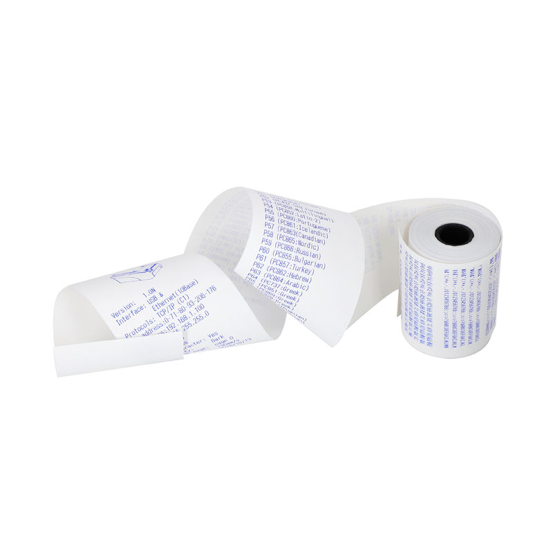 High Smoothness Top Coated Thermal Paper Jumbo Rolls For ATM/POS ROLL
