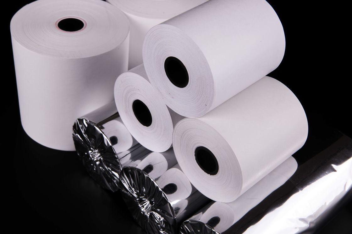 BPA Free POS Thermal Receipt Paper Roll with 5+ Years Image Life and Oil Resistant Properties
