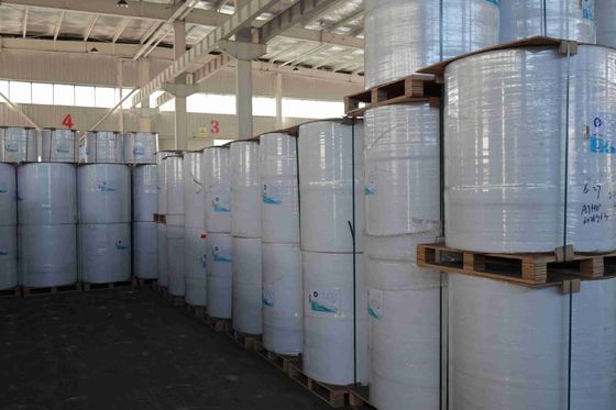 الورق الحراري الحر من BPA العلامة التجارية التركيز عالية ناعمة مناسبة الكثافة البصرية 100٪ الخشب المستورد