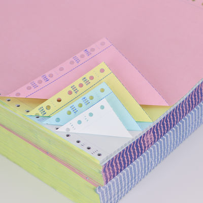 الجودة الممتازة الصورة الزرقاء / الأسود لفة / ورقة NCR الورق مخصصة